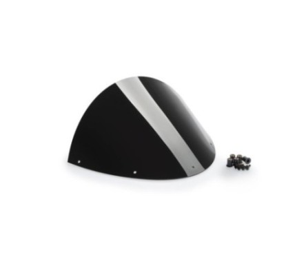 PUIG REPLACEMENT SCREEN HALF FAIRING BLACK