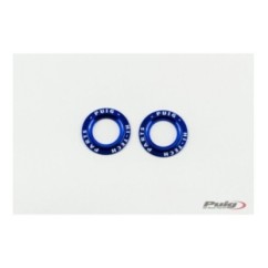 PUIG ALUMINUM SPARE PARTS SET FRONT FORK BUFFERS PHB19 BLUE