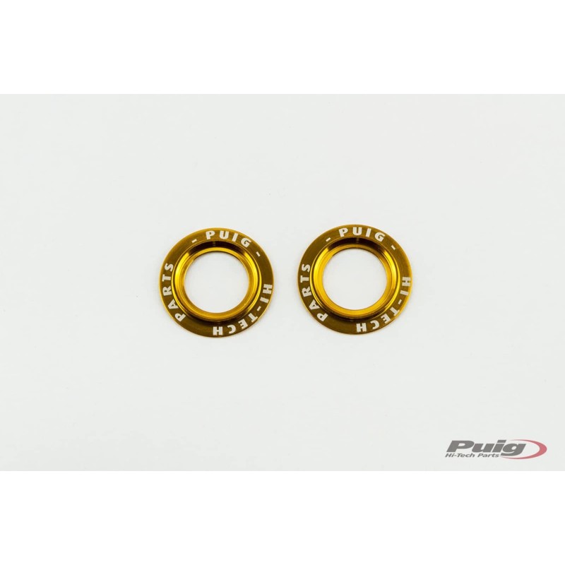 PUIG ALUMINUM SPARE PARTS SET REAR FORK BUFFERS PHB19 GOLD