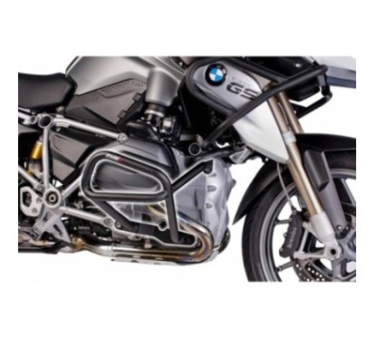 PUIG BARRE DI PROTEZIONE MOTORE BMW R1200 GS/EXCLUSIVE/RALLYE-BASSO 17-18 NERO