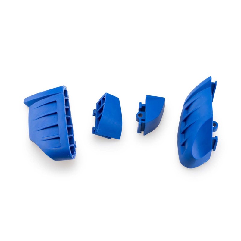 PUIG REPLACEMENT PROTECTIVE RUBBER FRAME SLIDERS MOD. PRO 2.0 BLUE