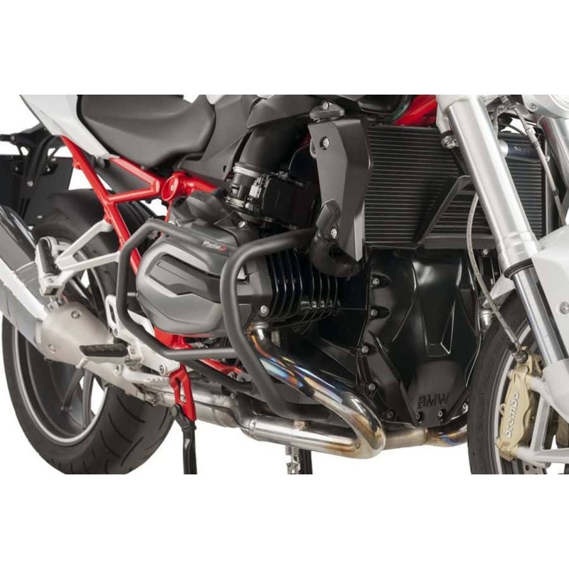 PUIG BARRES DE PROTECTION MOTEUR BMW R1200R 15-18 NOIR