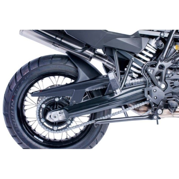 PUIG PARAFANGO POSTERIORE PER BMW F800 GS ADVENTURE 13-18 NERO OPACO