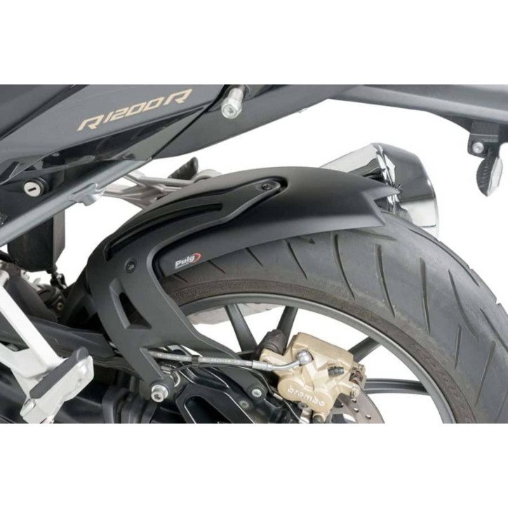 PUIG GARDE-BOUE ARRIERE POUR BMW R1200 R 2018 NOIR OPAQUE