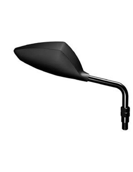 Retroviseur droit Racingbike modele M2 tige 30 noir mat, offre