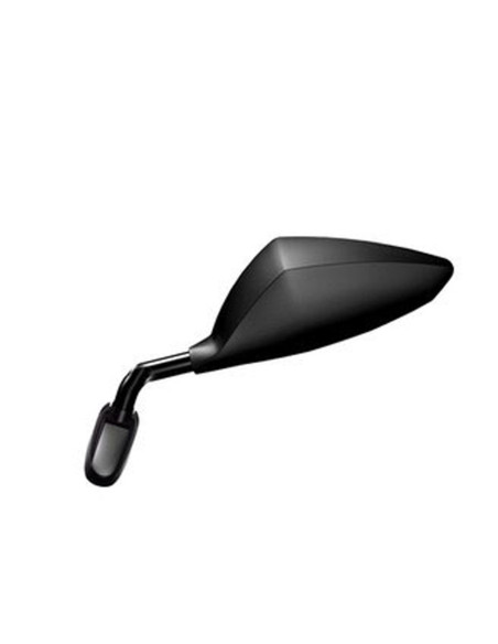 Espejo retrovisor izquierdo racingbike mod. m2 rod 30 negro mate oferta