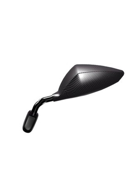Espejo retrovisor izquierdo racingbike mod. m2 rod 70 aspecto carbono oferta