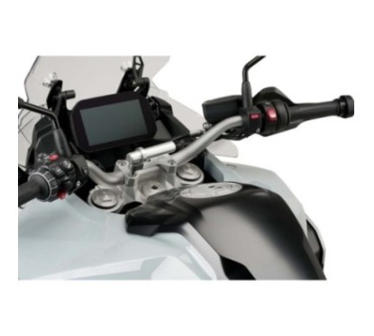 PUIG SUPPORT BRACKET FOR FIXING THE MOBILE COVER ON THE HANDLEBAR SILVER - COD. 3570P - Once the mount is installed, it is