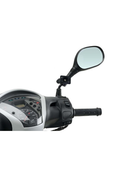 Soporte de varilla para espejo retrovisor Puig para fijacion de funda de movil negro