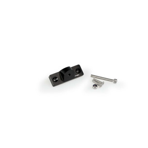 Soporte para tapa de deposito de liquido de frenos Puig para fijar la funda del movil para Kymco Ak550 negro