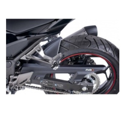 PUIG GARDE-BOUE ARRIERE KAWASAKI Z300 15-17 NOIR OPAQUE