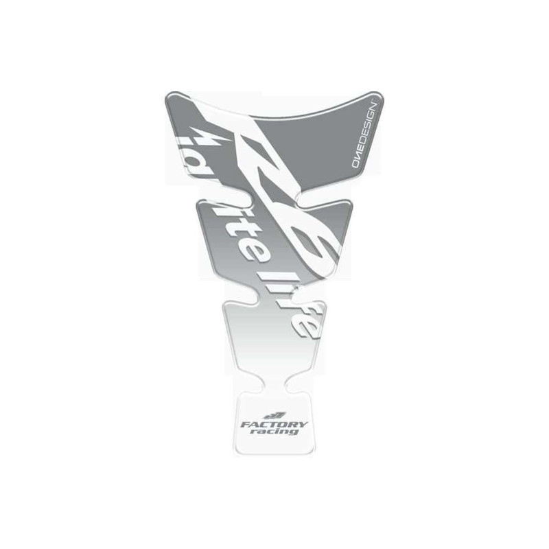 Autocollants de protection de reservoir Puig Mod Spirit pour Yamaha YZF R6 03-05 Argent