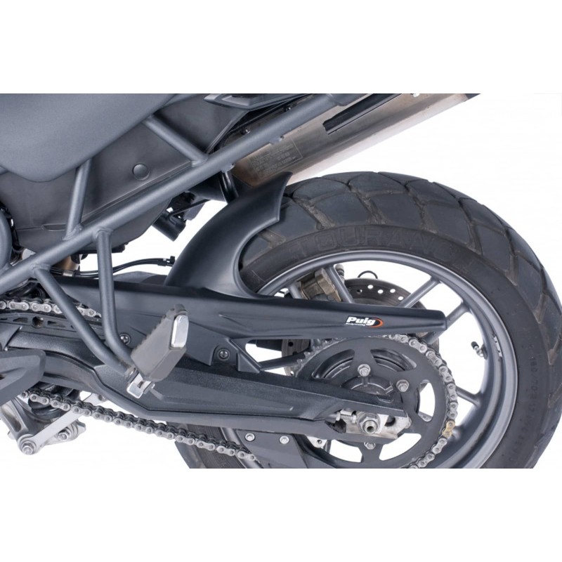 PUIG PARAFANGO POSTERIORE PER TRIUMPH TIGER 800/XC ANNO 11'-14' COLORE NERO OPACO