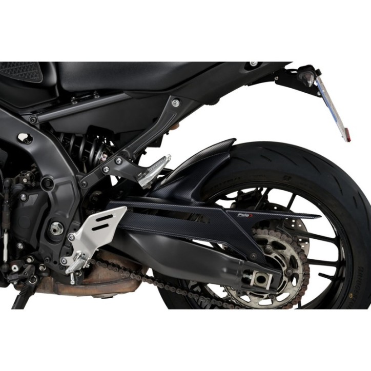 PUIG GARDE-BOUE ARRIERE POUR YAMAHA MT-09 21-23 CARBON LOOK