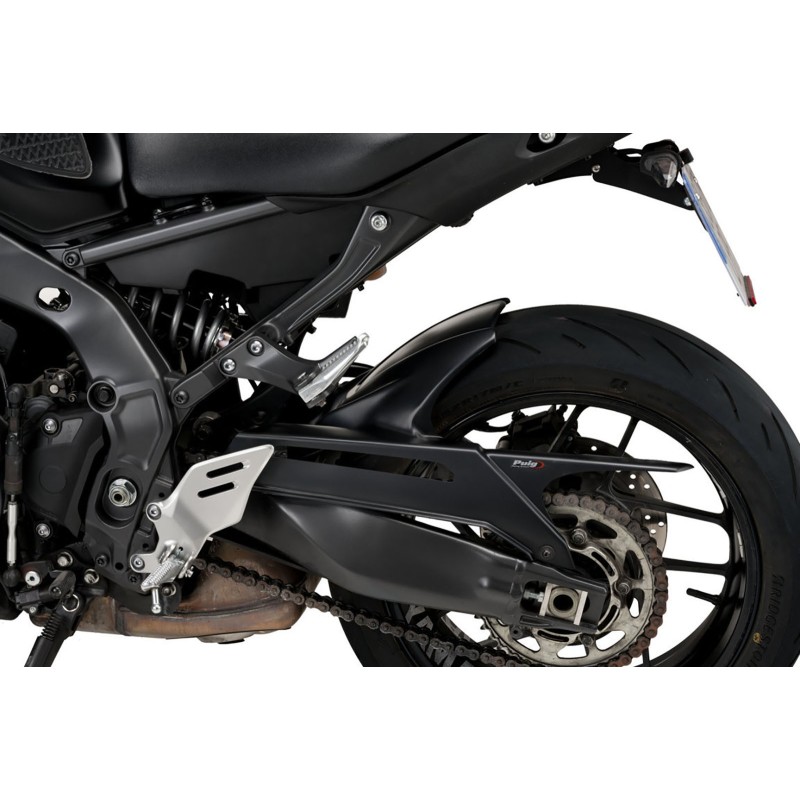 PUIG GARDE-BOUE ARRIERE YAMAHA MT-09 21-23 NOIR OPAQUE