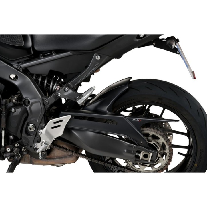 PUIG GARDE-BOUE ARRIERE POUR YAMAHA MT-09 21-23 NOIR OPAQUE