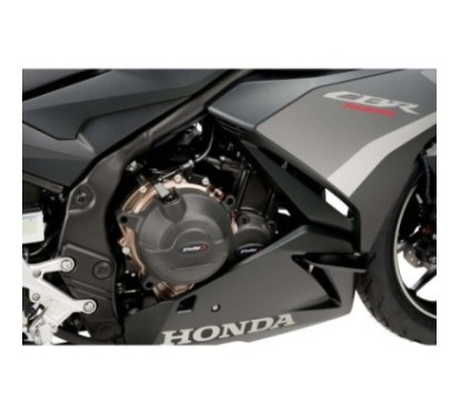 PROTECTION CARTER MOTEUR PUIG HONDA CB500 F 22-23 NOIR