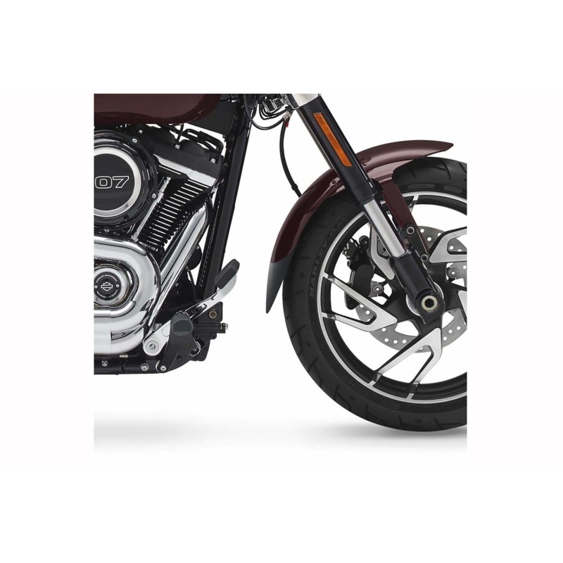 PUIG ESTENSIONE PARAFANGO ANTERIORE HARLEY DAVIDSON SOFTAIL LOW RIDER ST FXLRST 22-23 NERO OPACO