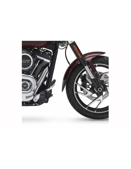 puig estensione parafango anteriore harley d softail low rider st fxlrst 22 24 nero opaco