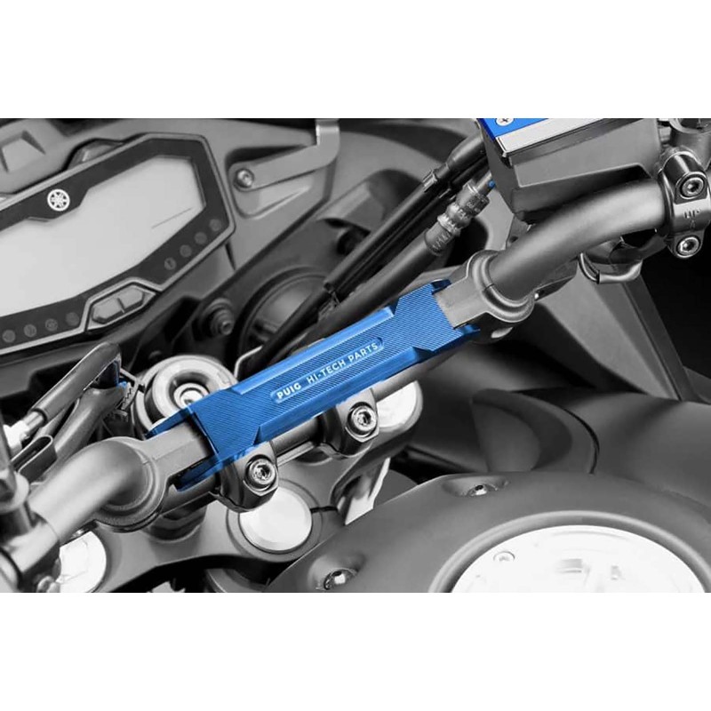 PUIG HANDLEBAR REINFORCEMENT YAMAHA MT-07 TRACER 16-17 BLUE