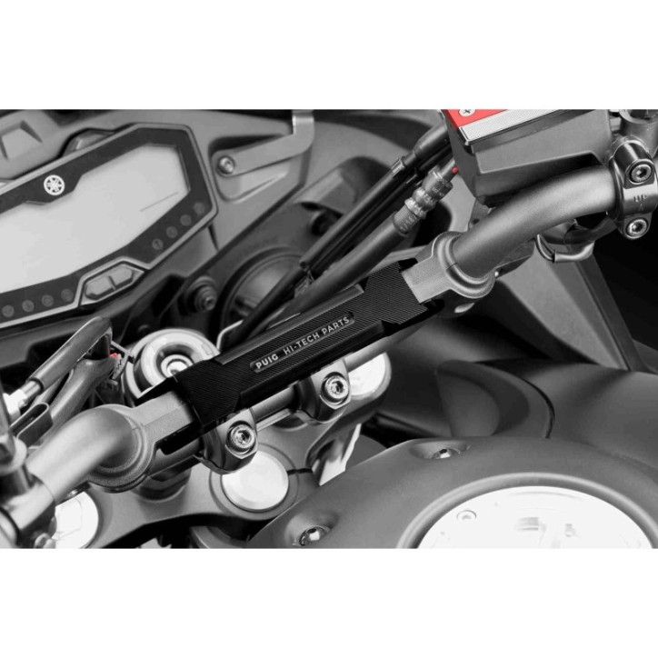 PUIG RENFORT DE GUIDON POUR YAMAHA MT-07 TRACER 16-17 NOIR