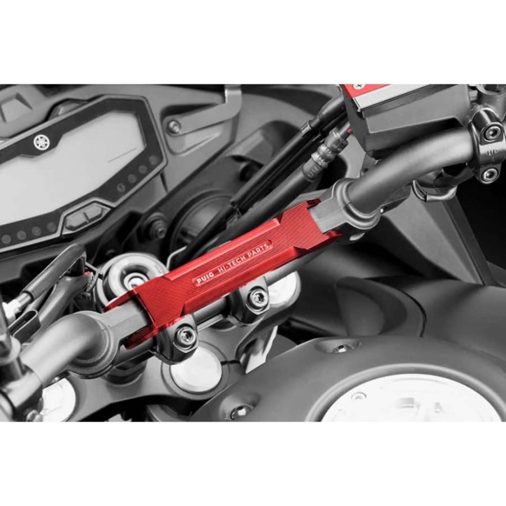 PUIG REFUERZO MANILLAR PARA YAMAHA MT-07 TRACER 16-17 ROJO