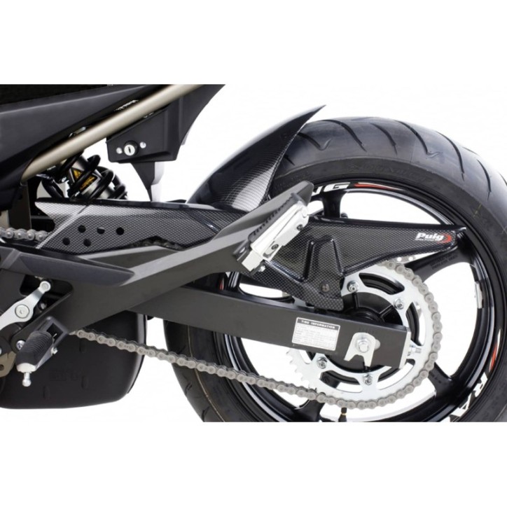 PUIG GARDE-BOUE ARRIERE POUR YAMAHA XJ6 09-16 CARBON LOOK