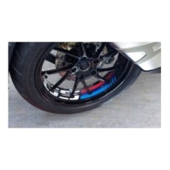 PUIG ADESIVI CERCHI PER BMW R1200 GS ANNO 13-16 COLORE NERO