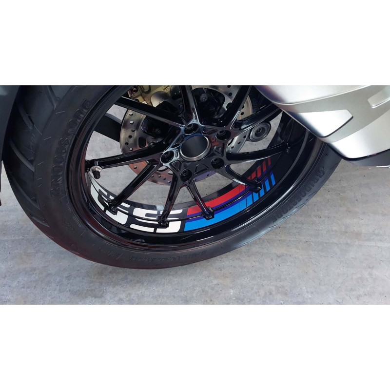 PUIG STICKERS FOR RIMS BMW R1200 GS 13-16 BLACK