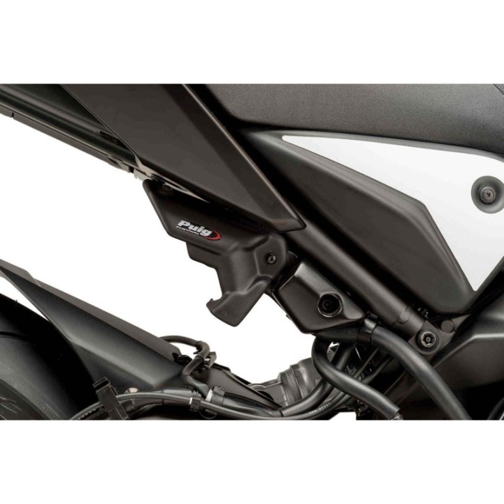 PUIG REAR BRAKE FLUID TANK COVER FOR YAMAHA MT-09 21-23 MATT BLACK