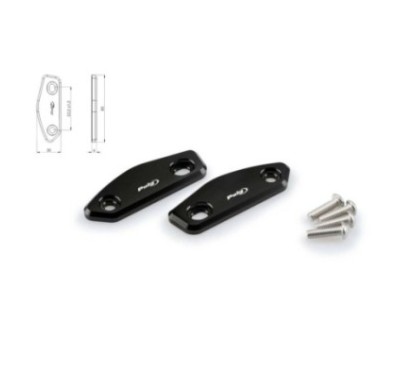 CAPUCHON DE MIROIR PUIG SUZUKI GSX-R250 17-19 NOIR