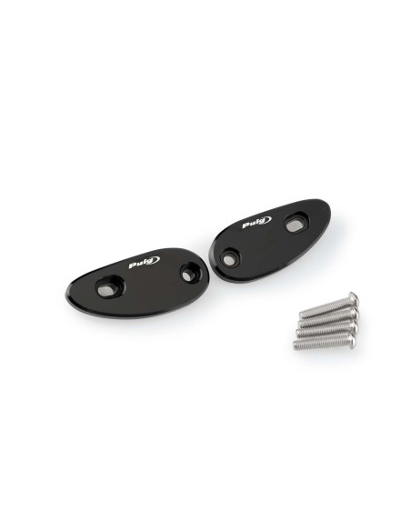 Tapa de orificio para retrovisor Puig para Honda CBR1000RR Fireblade SP SP2 17-19 negra