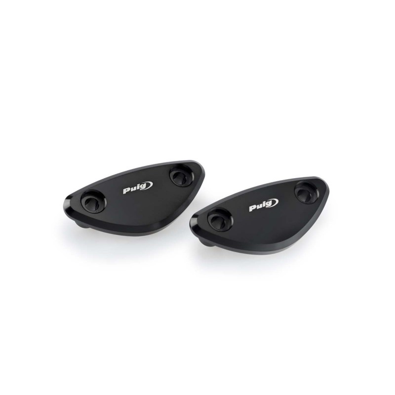 PUIG TAPPO FORO SPECCHIETTO PER TRIUMPH DAYTONA 675 ANNO 13-16 COLORE NERO