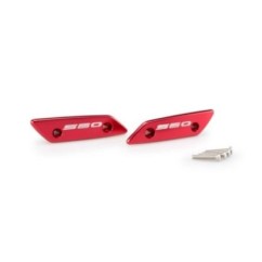 PUIG TAPPO FORO SPECCHIETTO PER YAMAHA T-MAX 560 MAX TECH ANNO 22-23 COLORE ROSSO