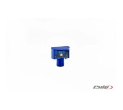 PUIG LED LICENSE PLATE LIGHT MODEL MAT BLUE - Dimensions: 40x24 mm. - Material: Plastic. - COD. 2555A