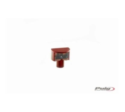 PUIG LUZ PORTAMATRICULA LED MODELO ROJO MATE - Dimensiones: 40x24 mm. - Material: PlAstico. - BACALAO. 2555R