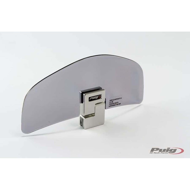 PUIG DEFLECTOR FIJACION MEDIANTE CLIP LUZ AHUMADOS - Dimensiones (AlxL): 92x191 mm. - No requiere perforaciOn - COD. 4717H