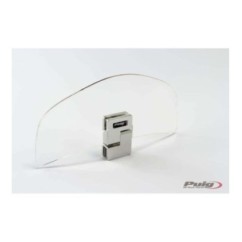 PUIG FIJACION DEFLECTOR MEDIANTE CLIP-ON TRANSPARENTE - Dimensiones (HxL): 92x191 mm. - No requiere perforaciOn - COD. 4717W