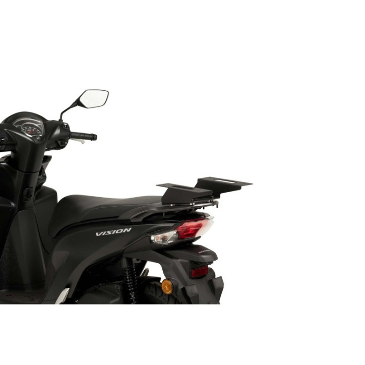 PUIG CASE INSTALLATION KIT HONDA SCOOPY SH125i 17-19 BLACK - COD. 20641N - ONLY FOR HONDA SCOOPY SH125i 17-19