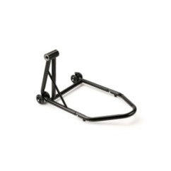 PUIG SINGLE-ARM REAR STAND LEFT SIDE BLACK - COD. 7361N - Material: steel. - Includes 27.4 mm diameter axles.