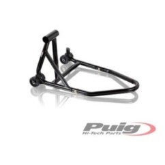 PUIG STAND ARRIERE MONOBRACCIO COTE GAUCHE NOIR - COD. 7363N - Materiel: acciaio. - Include assi di diametro 35.50