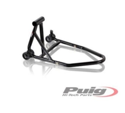 PUIG STAND ARRIERE MONOBRACCIO COTE GAUCHE NOIR - COD. 7363N - Materiel: acciaio. - Include assi di diametro 35.50