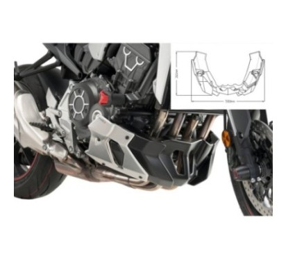 PUIG EMBOUT HONDA CB1000R NEO SPORTS CAFE 18-20 NOIR OPAQUE