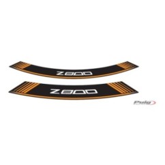 PUIG ADHESIVOS LLANTAS KAWASAKI Z800 NARANJA - El set se compone de 8 tiras adhesivas - COD. 6561T