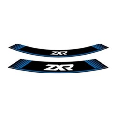 PUIG STICKERS FOR WHEELS KAWASAKI ZXR BLUE - The set consists of 8 adhesive strips - COD. 9292A