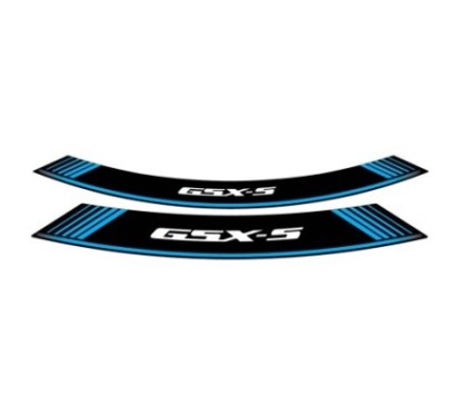 PUIG STICKERS FOR RIMS SUZUKI GSX-S BLUE - The set consists of 8 adhesive strips - COD. 9442A