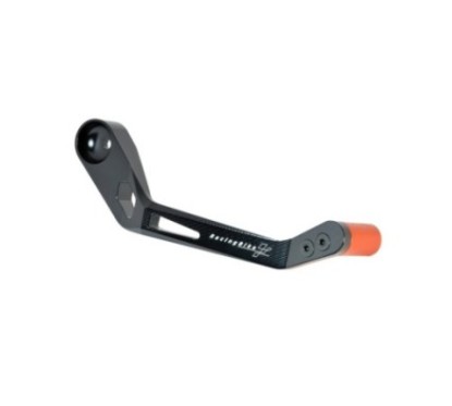 PROTECTION VELO DE COURSE LEVIER FREIN BMW ORANGE - COD. PLB600T - Comprend un ADAPTATEUR. MatEriel : aluminium ergal 7075 usinE