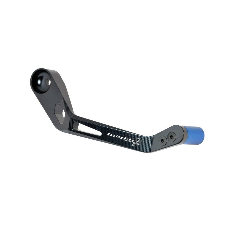 RACINGBIKE DUCATI BLUE BRAKE LEVER PROTECTION - COD. PLB700A - Includes adapter. Material: 7075 ergal aluminum machined from