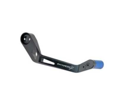 RACINGBIKE DUCATI BLUE BRAKE LEVER PROTECTION - COD. PLB700A - Includes adapter. Material: 7075 ergal aluminum machined from