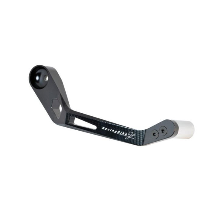 RACINGBIKE PROTECCION PALANCA FRENO DUCATI PLATA - COD. PLB700P - Incluye adaptador. Material: aluminio ergal 7075 mecanizado